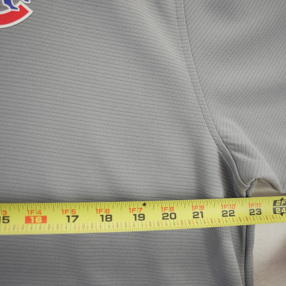 Under Armour MLB Chicago Cubs Gray Heatgear Polo Shirt Mens 2XL UG09 - Picture 5 of 9